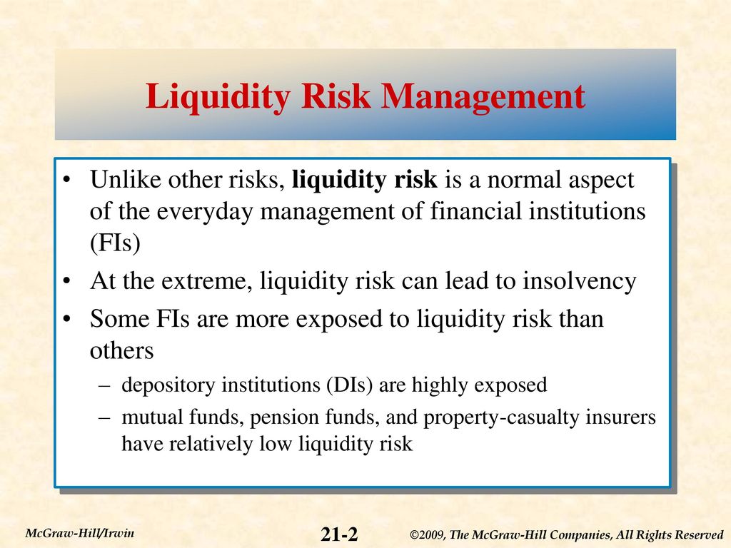 Definition of liquidity risk wpi economic times forex